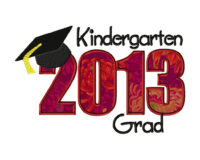 Kindergarten Grad 2013 6X10 Hoop