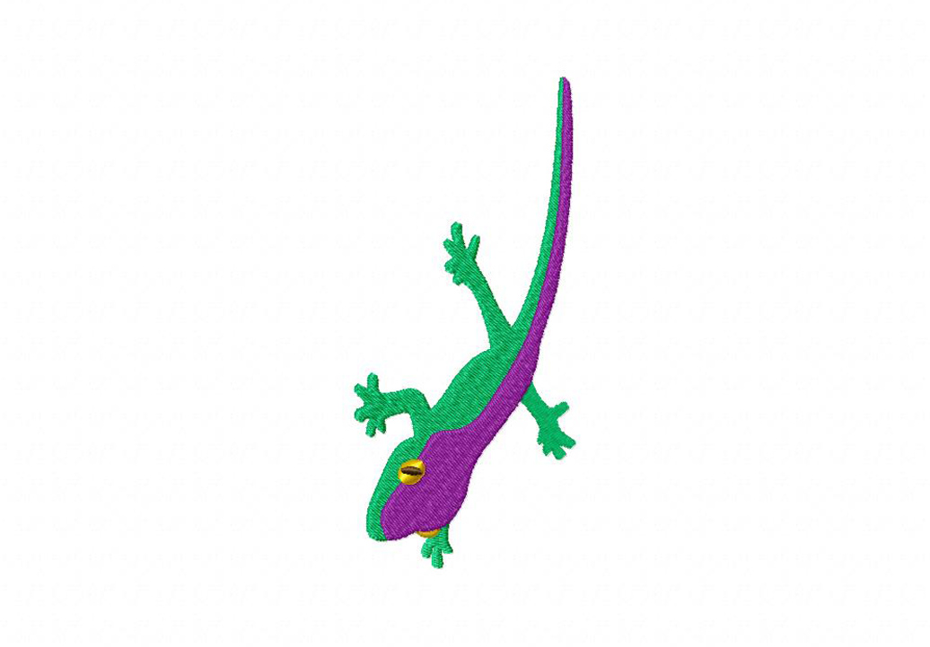 purple and green designs